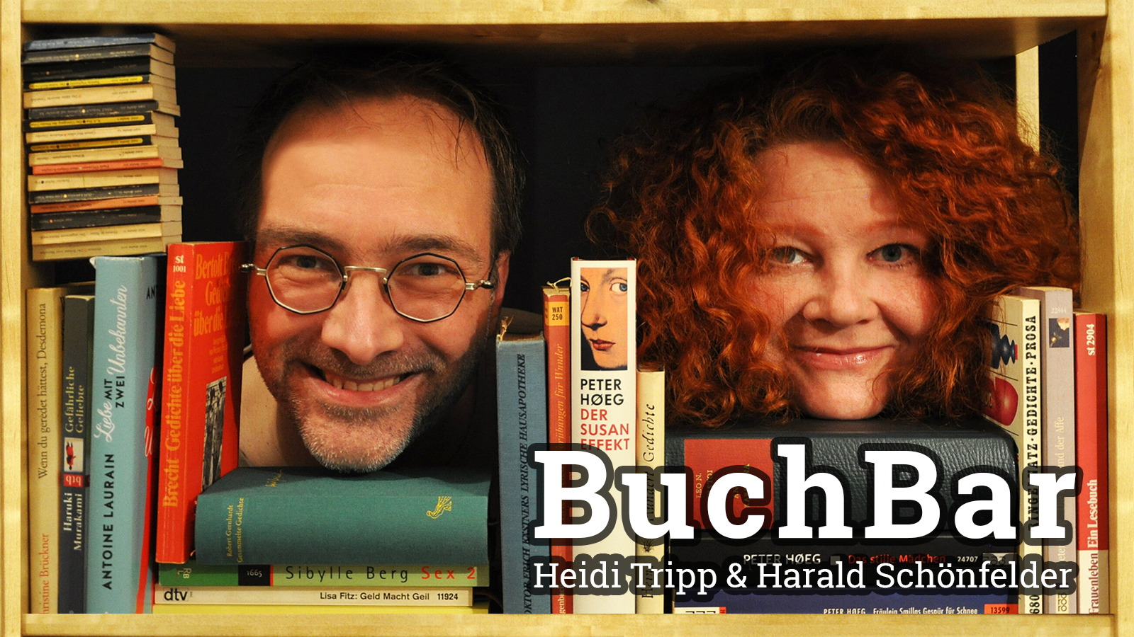 MünsterStream BuchBar mit Heidi Tripp und Harald Schönfelder